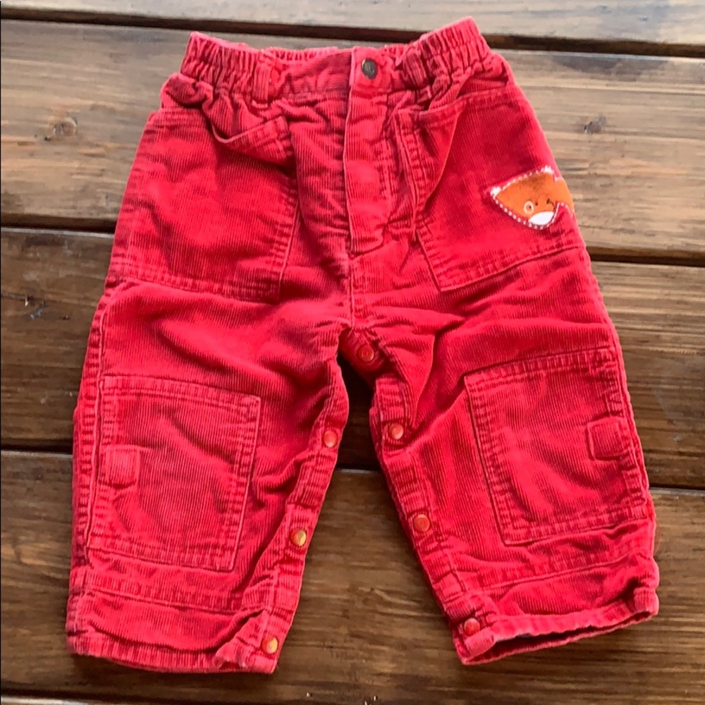 Dpam Lined Corduroy Fox Pants